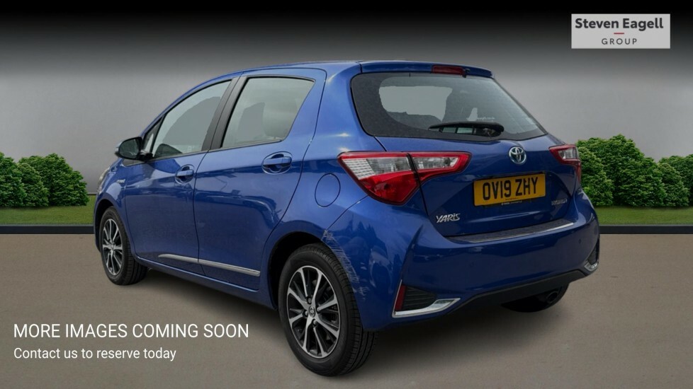 Toyota Yaris 1.5 Vvt-h Icon Tech E-cvt Euro 6 Ss OV19ZHY Blue #2