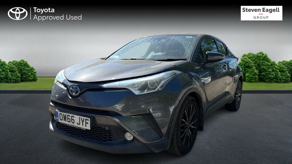Toyota C-Hr 1.8 Vvt-h Excel Cvt Euro 6 Ss OW66JYF Grey #3