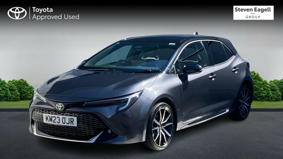 Toyota Corolla 1.8 Vvt-h Gr Sport Cvt Euro 6 Ss KM23OJR Grey #3