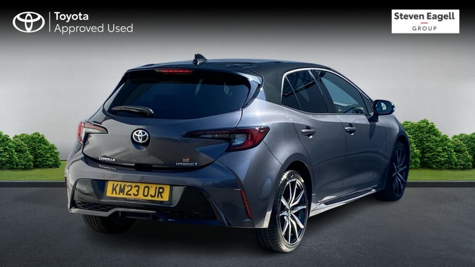 Toyota Corolla 1.8 Vvt-h Gr Sport Cvt Euro 6 Ss KM23OJR Grey #2