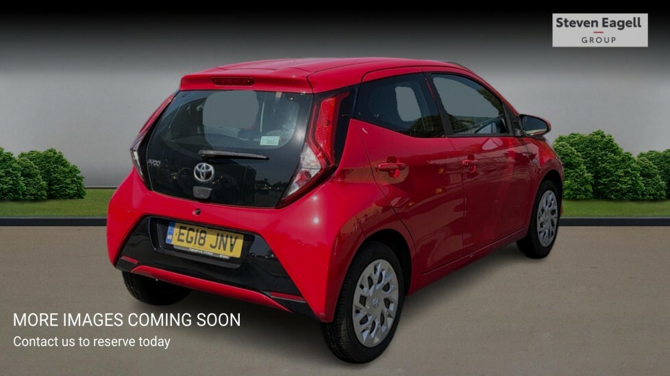 Toyota Aygo 1.0 Vvt-i X-play Hatchback Euro EG18JNV Red #4