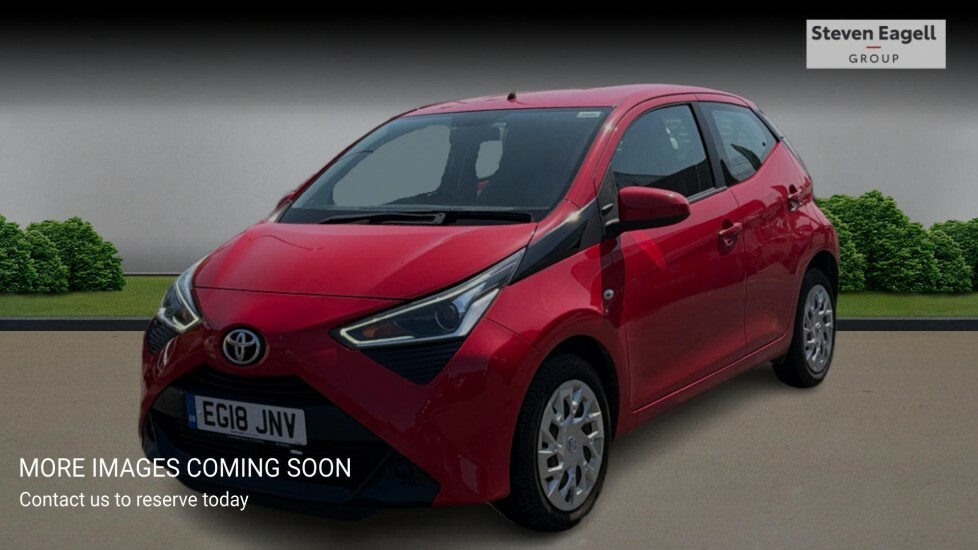 Toyota Aygo 1.0 Vvt-i X-play Hatchback Euro EG18JNV Red #3