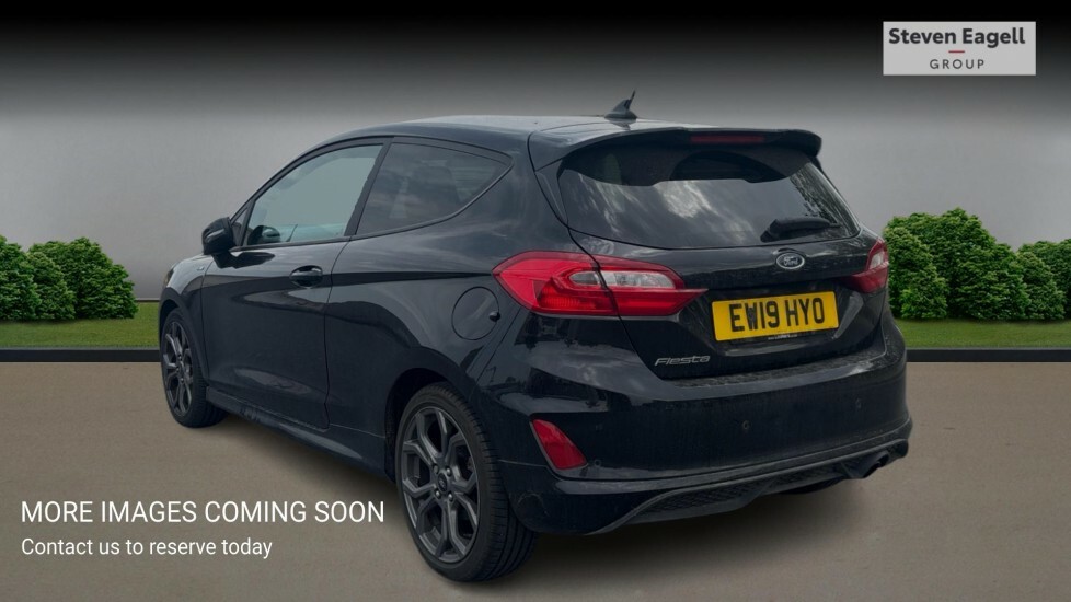 Ford Fiesta 1.0T Ecoboost Gpf St-line Hatchback Man EW19HYO Black #2