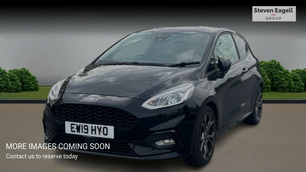 Ford Fiesta 1.0T Ecoboost Gpf St-line Hatchback Man EW19HYO Black #3