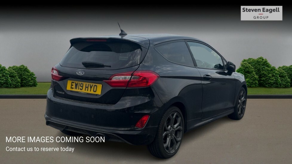 Ford Fiesta 1.0T Ecoboost Gpf St-line Hatchback Man EW19HYO Black #4