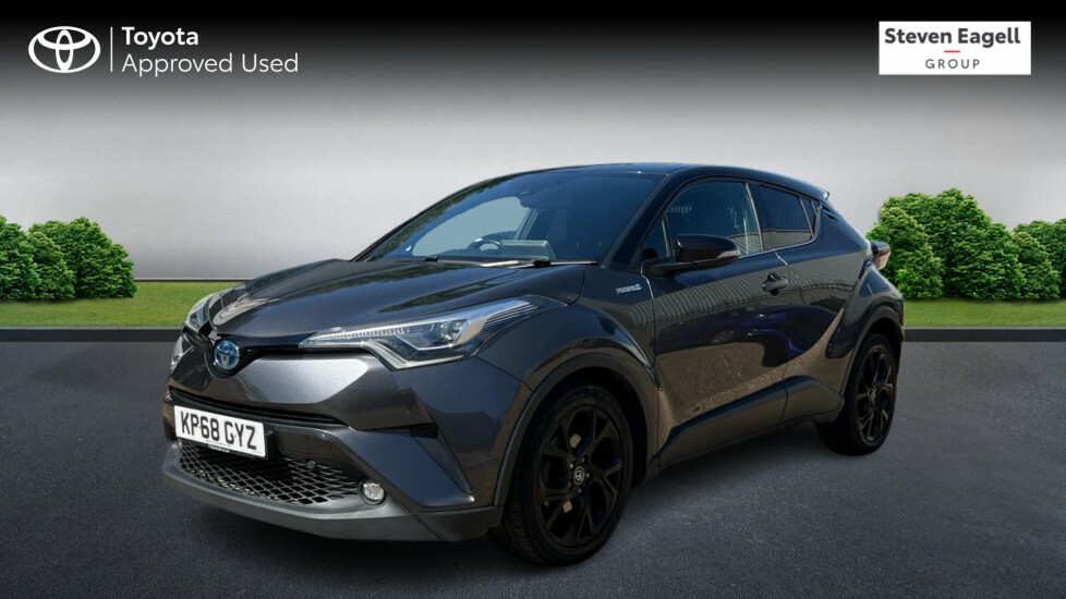 Toyota C-Hr 1.8 Vvt-h Dynamic Cvt Euro 6 Ss KP68GYZ Grey #3