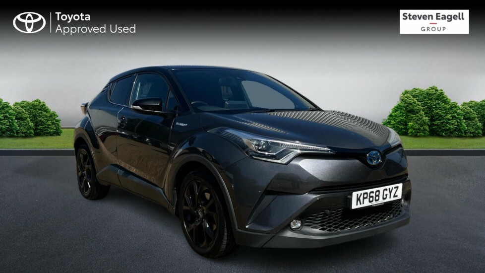Toyota C-Hr 1.8 Vvt-h Dynamic Cvt Euro 6 Ss Grey