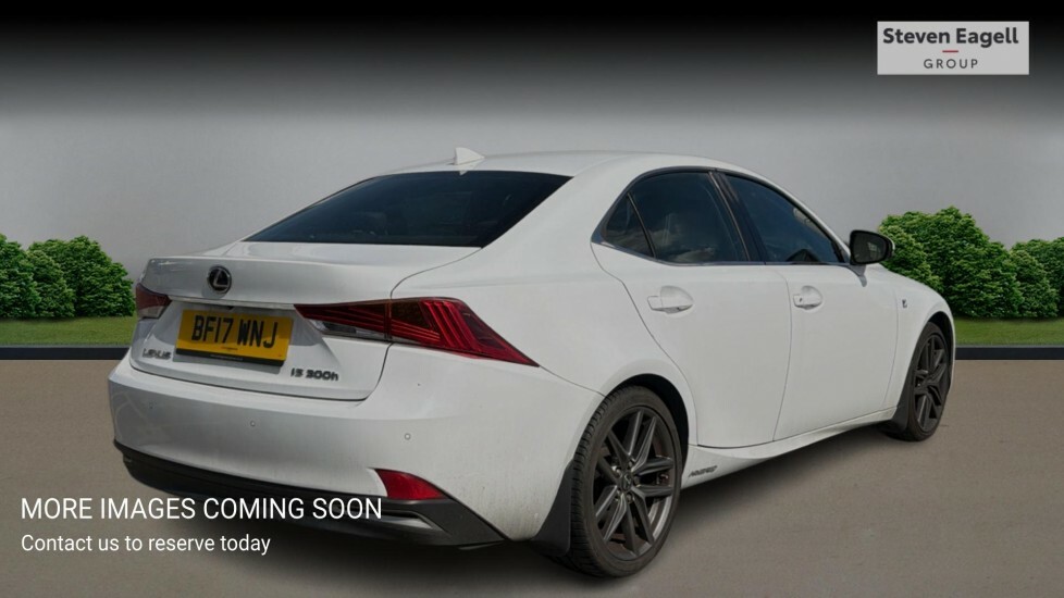 Lexus IS 2.5 300H F Sport E-cvt Euro 6 Ss White #4