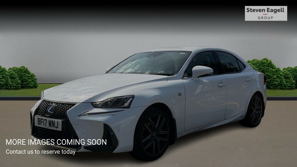 Lexus IS 2.5 300H F Sport E-cvt Euro 6 Ss White #3