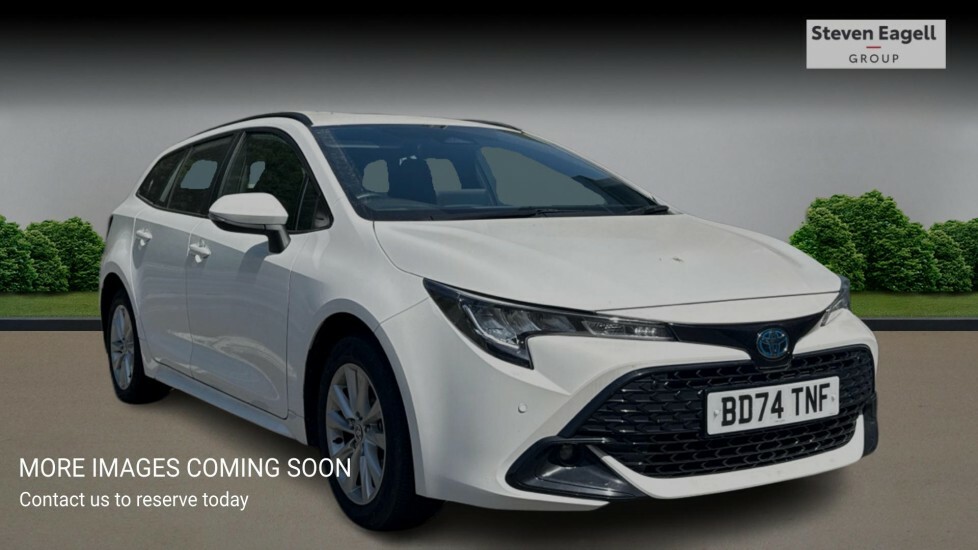 Toyota Corolla 1.8 Vvt-h Icon Touring Sports Hybrid Cv White