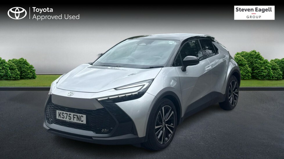 Toyota C-Hr 1.8 Vvt-h Excel Cvt Euro 6 Ss KS75FNC Silver #3