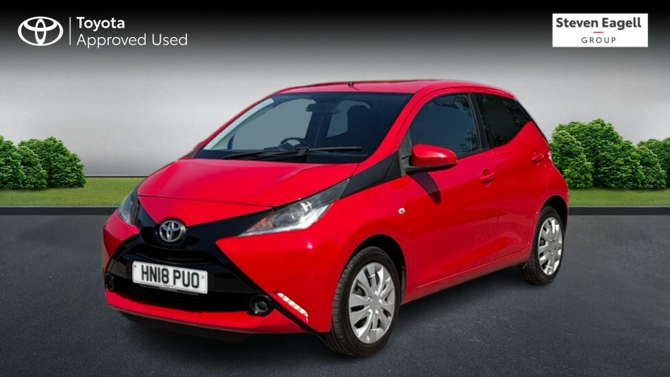Toyota Aygo 1.0 Vvt-i X-play Hatchback Euro HN18PUO Red #3