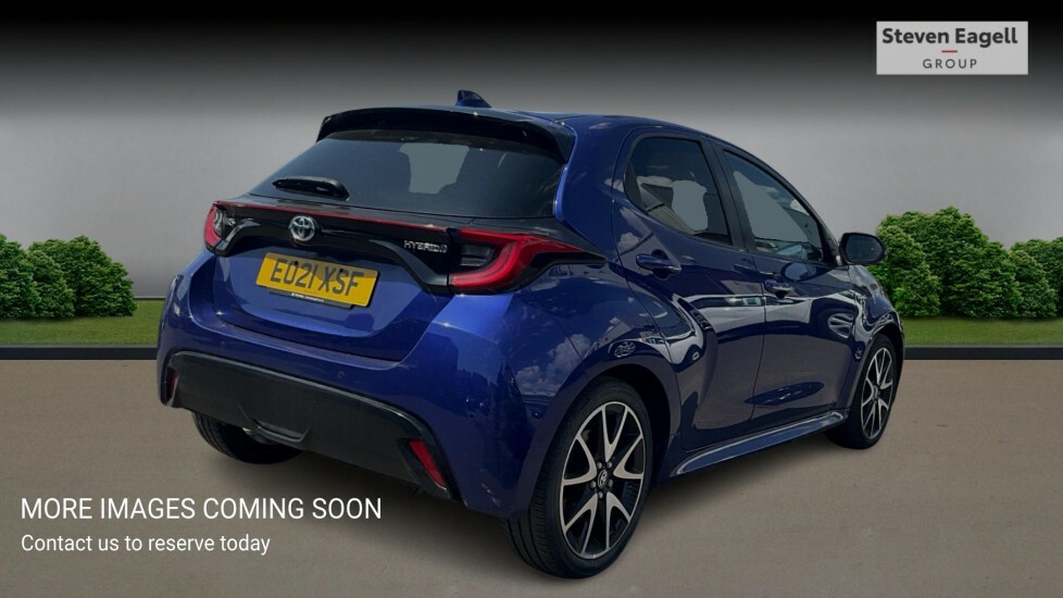 Toyota Yaris 1.5 Vvt-h Dynamic E-cvt Euro 6 Ss EO21XSF Blue #4