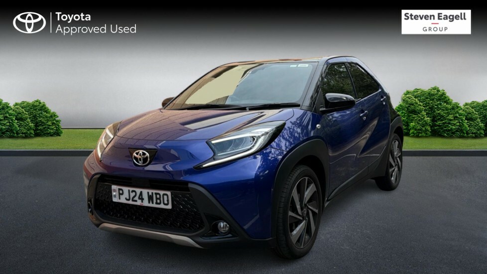 Toyota Aygo X 1.0 Vvt-i Exclusive Hatchback X-shift E PJ24WBO Blue #3