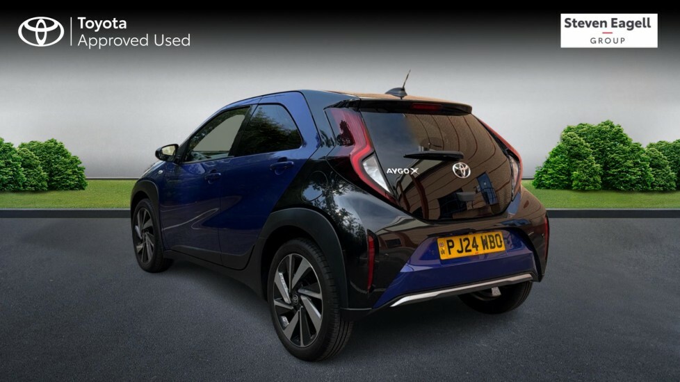 Toyota Aygo X 1.0 Vvt-i Exclusive Hatchback X-shift E PJ24WBO Blue #4