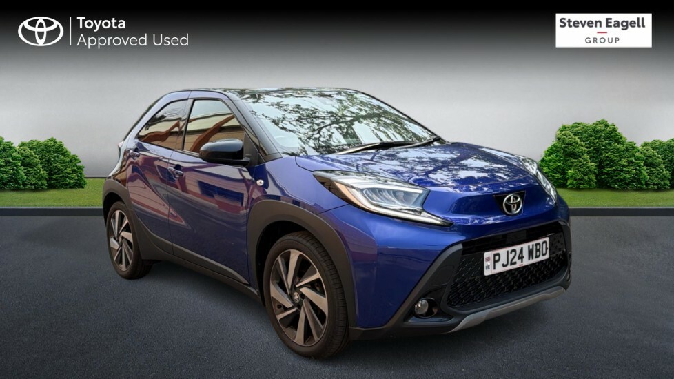Toyota Aygo X 1.0 Vvt-i Exclusive Hatchback X-shift E Blue