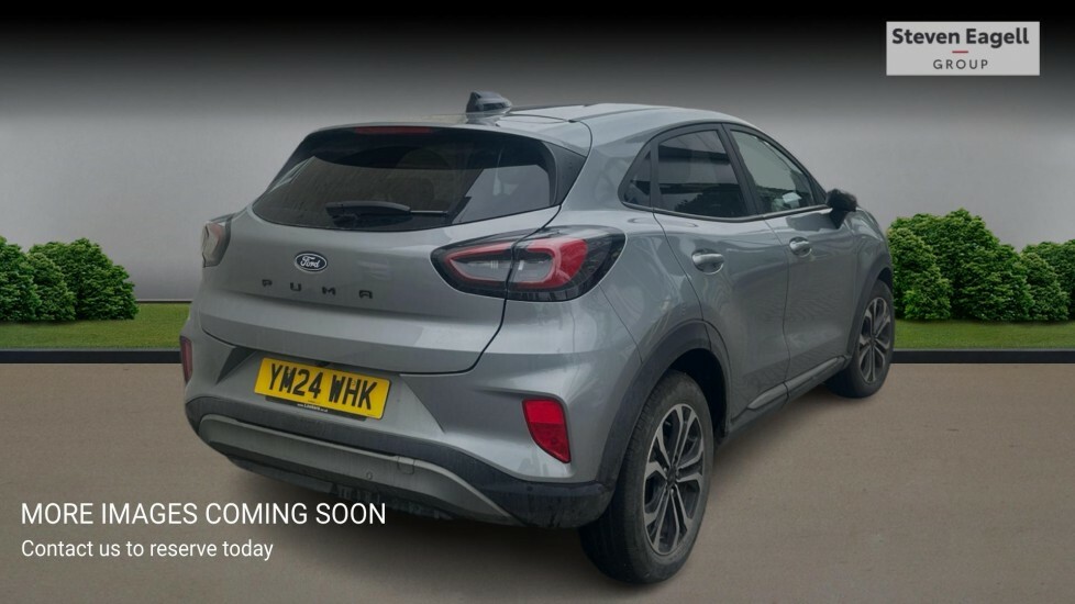 Ford Puma 1.0T Ecoboost Mhev Titanium Dct Euro 6 Ss YM24WHK Silver #4