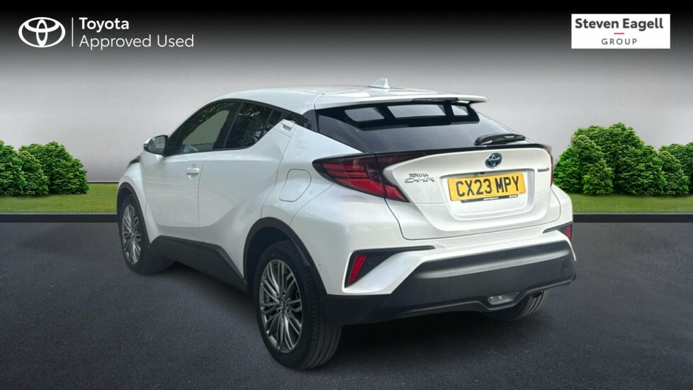 Toyota C-Hr 1.8 Vvt-h Excel Cvt Euro 6 Ss CX23MPY White #4