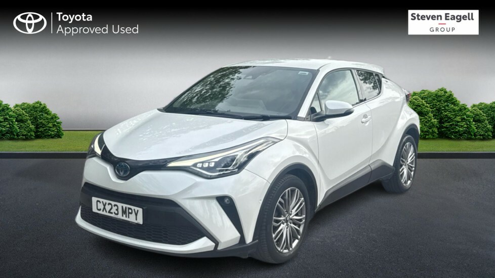 Toyota C-Hr 1.8 Vvt-h Excel Cvt Euro 6 Ss CX23MPY White #3