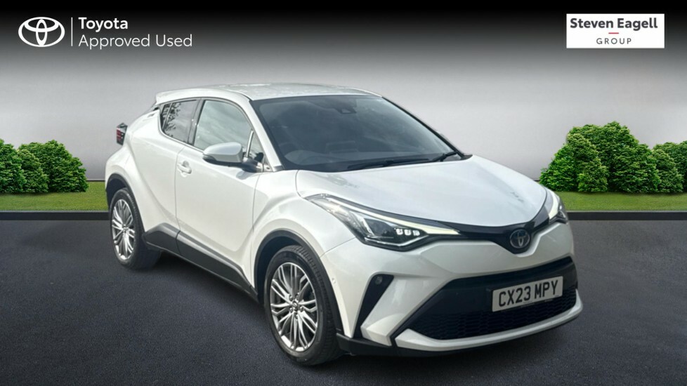 Toyota C-Hr 1.8 Vvt-h Excel Cvt Euro 6 Ss White