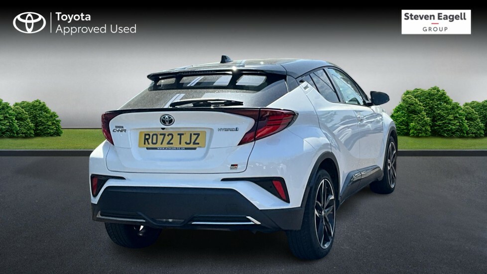 Toyota C-Hr 2.0 Vvt-h Gr Sport Cvt Euro 6 Ss RO72TJZ White #2