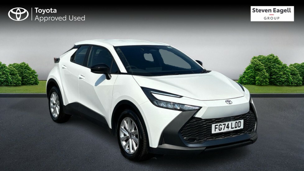 Toyota C-Hr 1.8 Vvt-h Icon Cvt Euro 6 Ss White