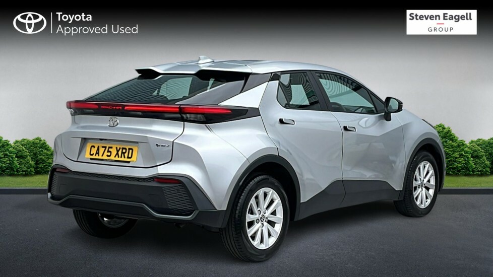 Toyota C-Hr 1.8 Vvt-h Icon Cvt Euro 6 Ss CA75XRD Silver #2