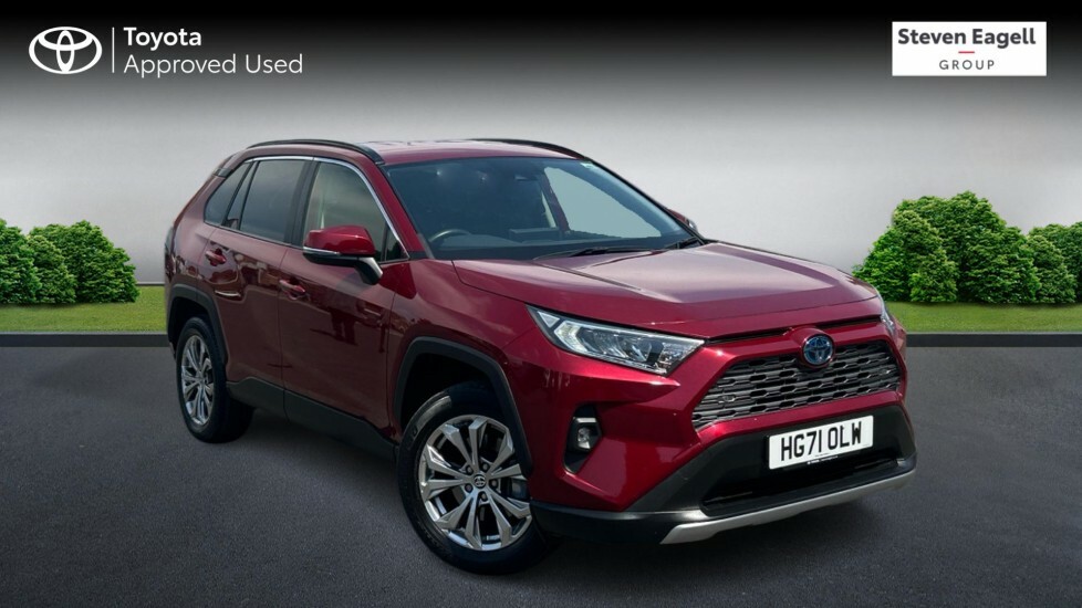 Toyota Rav 4 2.5 Vvt-h Design Cvt Euro 6 Ss Red