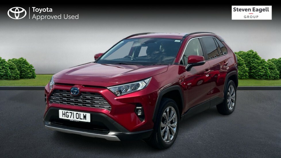 Toyota Rav 4 2.5 Vvt-h Design Cvt Euro 6 Ss HG71OLW Red #3