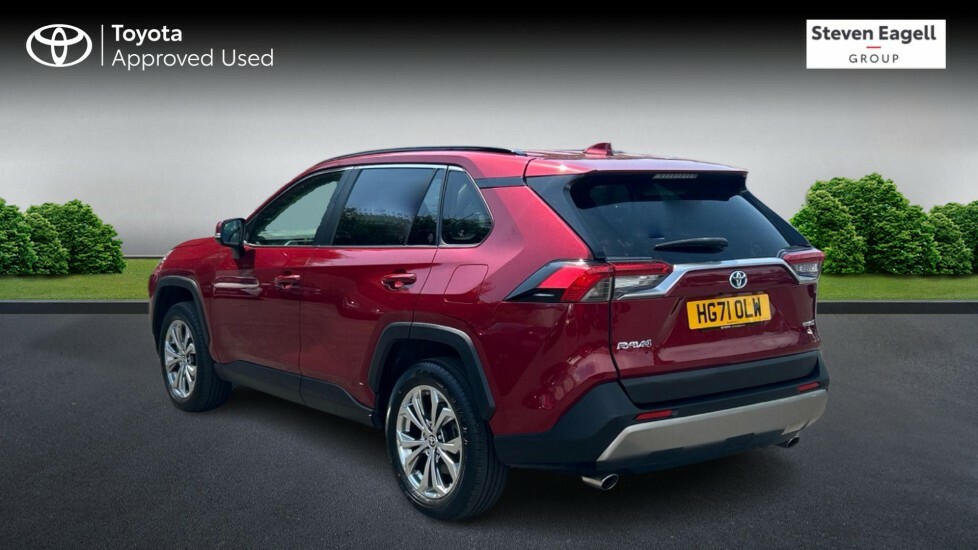 Toyota Rav 4 2.5 Vvt-h Design Cvt Euro 6 Ss HG71OLW Red #4