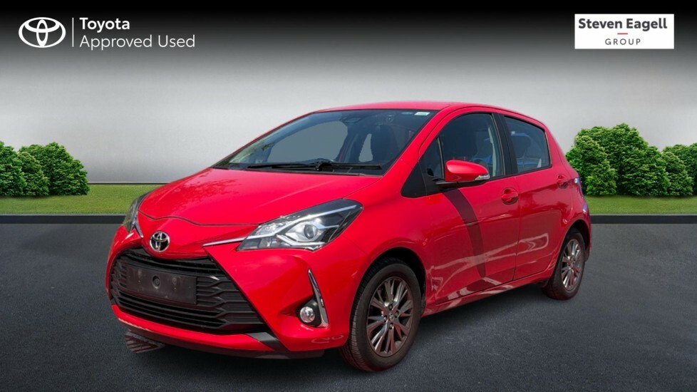 Toyota Yaris 1.5 Vvt-i Icon Euro 6 BK19VLO Red #3