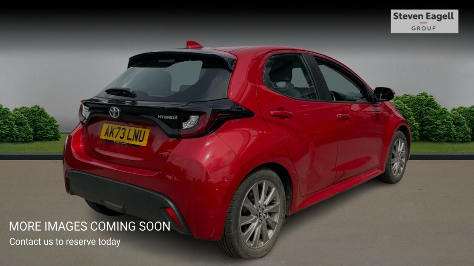 Toyota Yaris 1.5 Vvt-h Icon Hatchback Hybrid E-cvt E AK73LNU Red #4