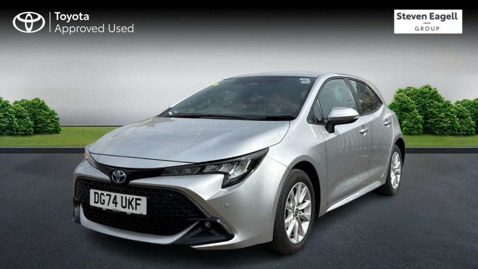 Toyota Corolla 1.8 Vvt-h Icon Cvt Euro 6 Ss DG74UKF Silver #3