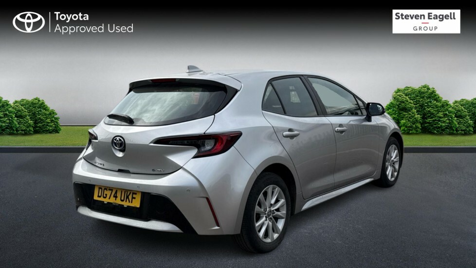 Toyota Corolla 1.8 Vvt-h Icon Cvt Euro 6 Ss DG74UKF Silver #2