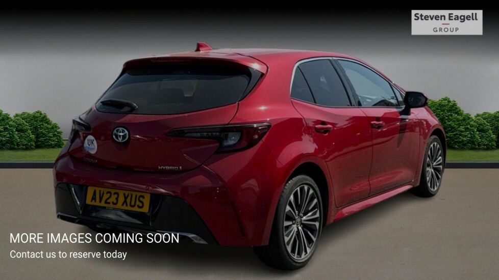 Toyota Corolla 1.8 Vvt-h Design Cvt Euro 6 Ss AV23XUS Red #4