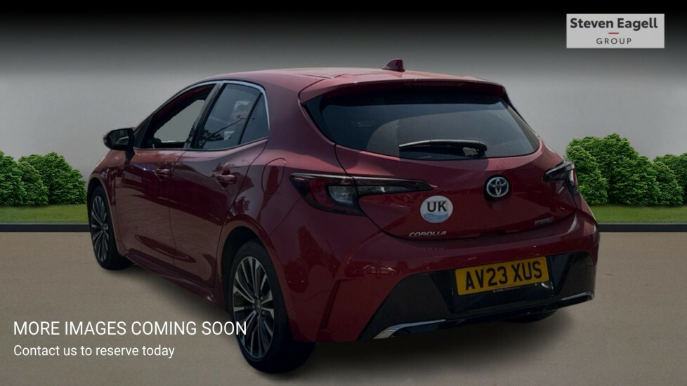 Toyota Corolla 1.8 Vvt-h Design Cvt Euro 6 Ss AV23XUS Red #2