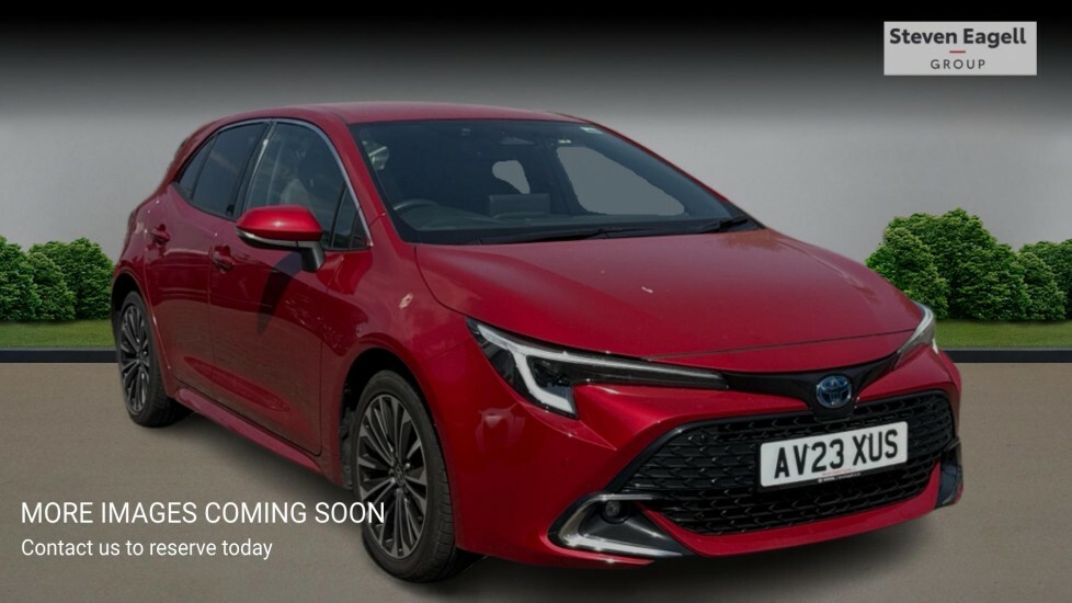 Toyota Corolla 1.8 Vvt-h Design Cvt Euro 6 Ss Red