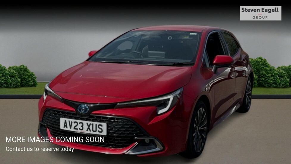 Toyota Corolla 1.8 Vvt-h Design Cvt Euro 6 Ss AV23XUS Red #3