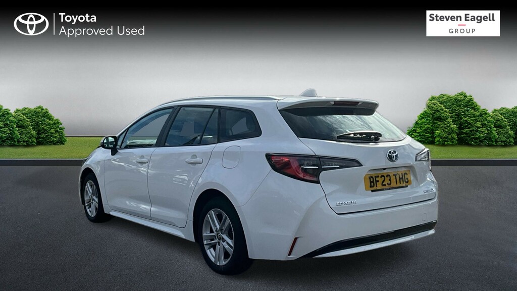 Toyota Corolla 1.8 Vvt-h Icon Touring Sports Cvt Euro 6 Ss BF23THG White #4