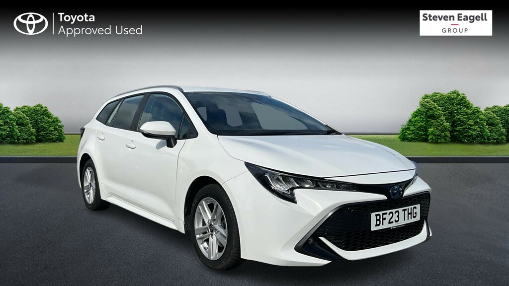 Toyota Corolla 1.8 Vvt-h Icon Touring Sports Cvt Euro 6 Ss White