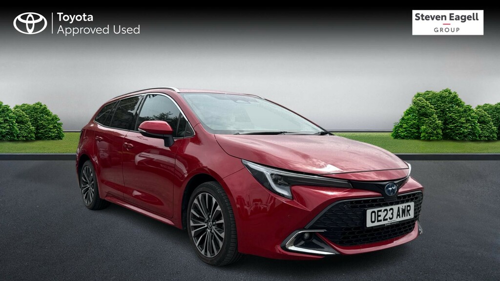 Toyota Corolla 1.8 Vvt-h Design Touring Sports Cvt Euro 6 Ss 5 Red