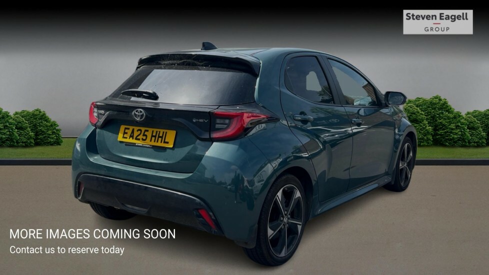 Toyota Yaris 1.5 Vvt-h Excel Hatchback Hybrid E-cvt EA25HHL Green #4