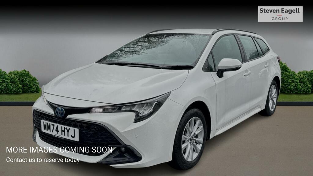 Toyota Corolla 2.0 Vvt-h Icon Touring Sports Cvt Euro 6 Ss WM74HYJ White #5