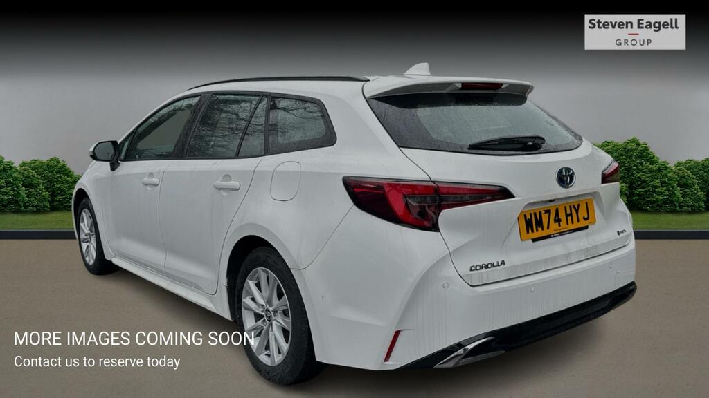 Toyota Corolla 2.0 Vvt-h Icon Touring Sports Cvt Euro 6 Ss WM74HYJ White #3
