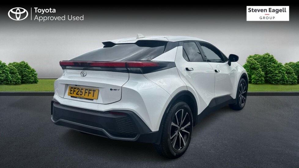 Toyota C-Hr 1.8 Vvt-h Design Cvt Euro 6 Ss EF25FFT White #2