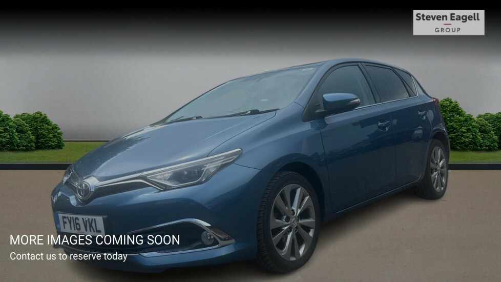 Toyota Auris 1.2 Vvt-i Excel Hatchback Euro 6 FY16VKL Blue #3