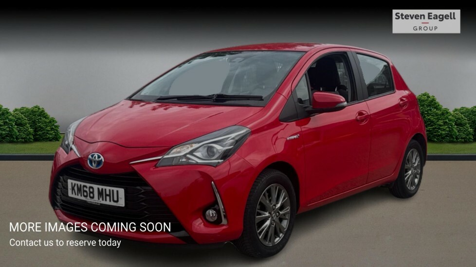 Toyota Yaris 1.5 Vvt-h Icon E-cvt Euro 6 Ss KM68MHU Red #3