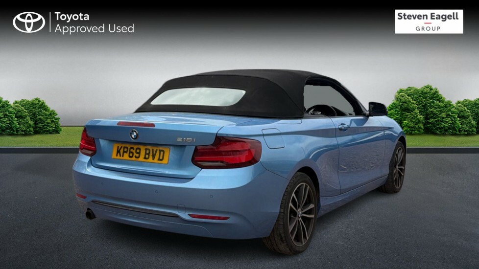 BMW 2 Series 1.5 218I Gpf Sport Euro 6 Ss KP69BVD Blue #2