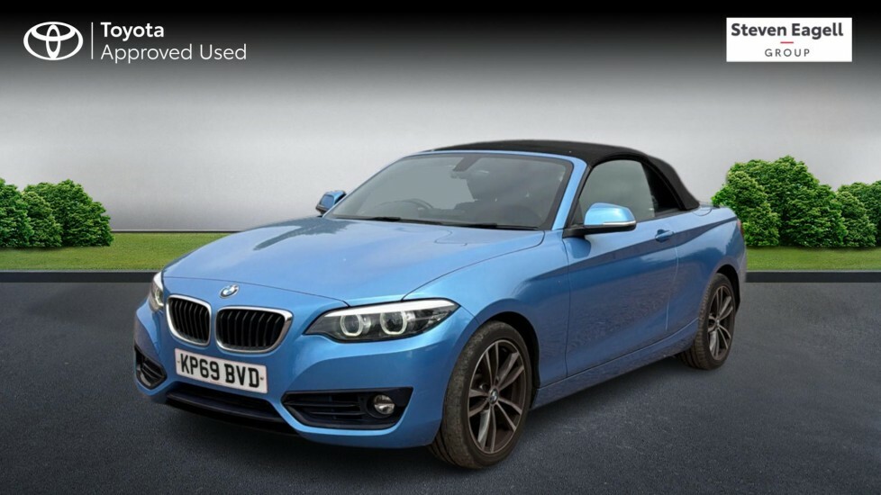 BMW 2 Series 1.5 218I Gpf Sport Euro 6 Ss KP69BVD Blue #3