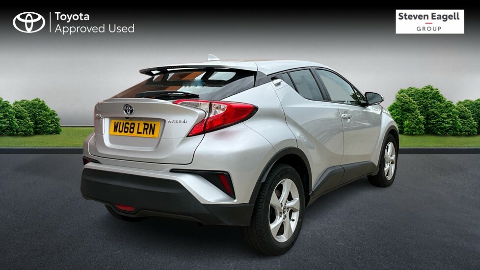 Toyota C-Hr 1.8 Vvt-h Icon Cvt Euro 6 Ss WU68LRN Silver #2